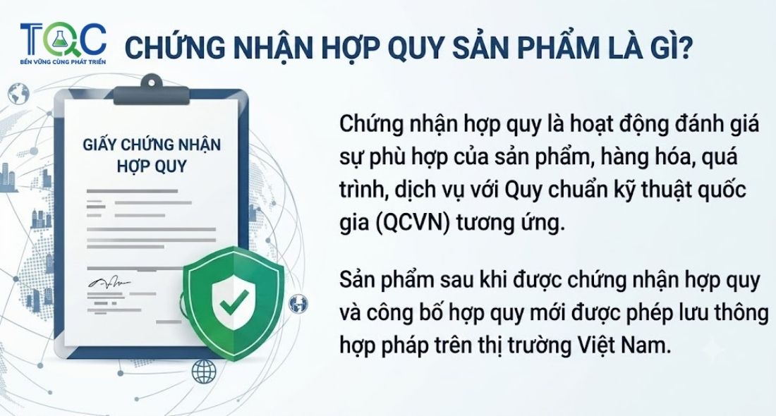 chứng nhận hợp quy sản phẩm là gì?