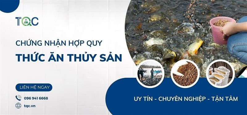 Dịch vụ chứng nhận hợp quy thức ăn thủy sản