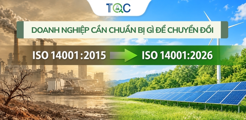 Doanh nghiệp cần chuẩn bị gì để chuyển đổi sang ISO 14001:2026?