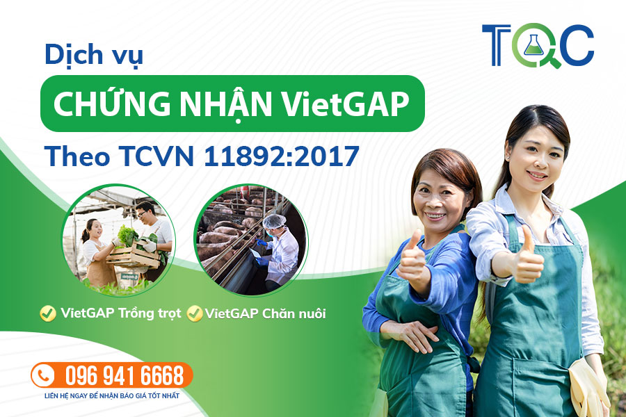 Dịch vụ chứng nhận VietGAP tại TQC