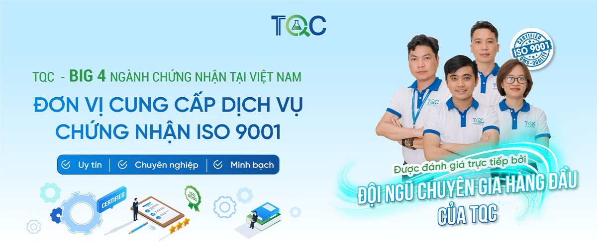 Dịch vụ chứng nhận iso 9001