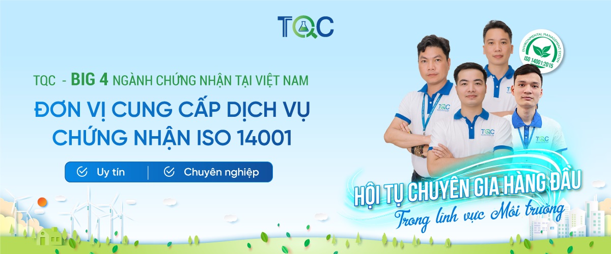 Dịch vụ chứng nhận iso 14001