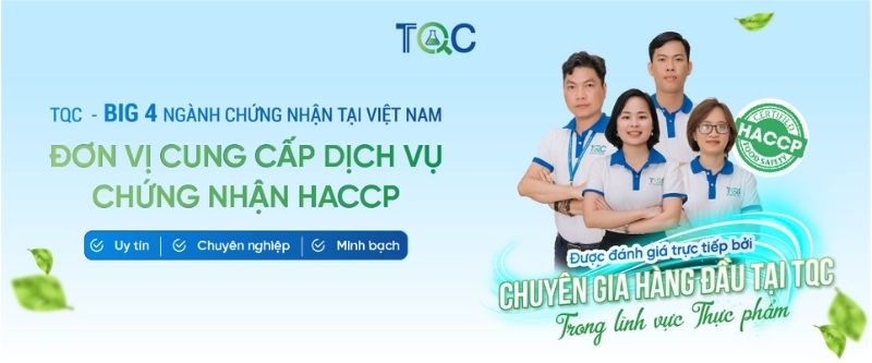 dịch vụ chứng nhận HACCP TQC