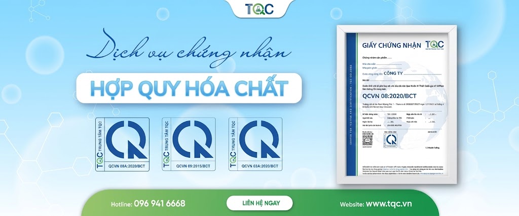 Dịch vụ chứng nhận hợp quy hóa chất