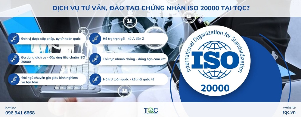 Chọn TQC tư vấn đào tạo chứng nhận iso 20000
