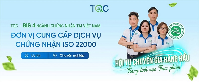 Dịch vụ chứng nhận ISO 22000 uy tín 
