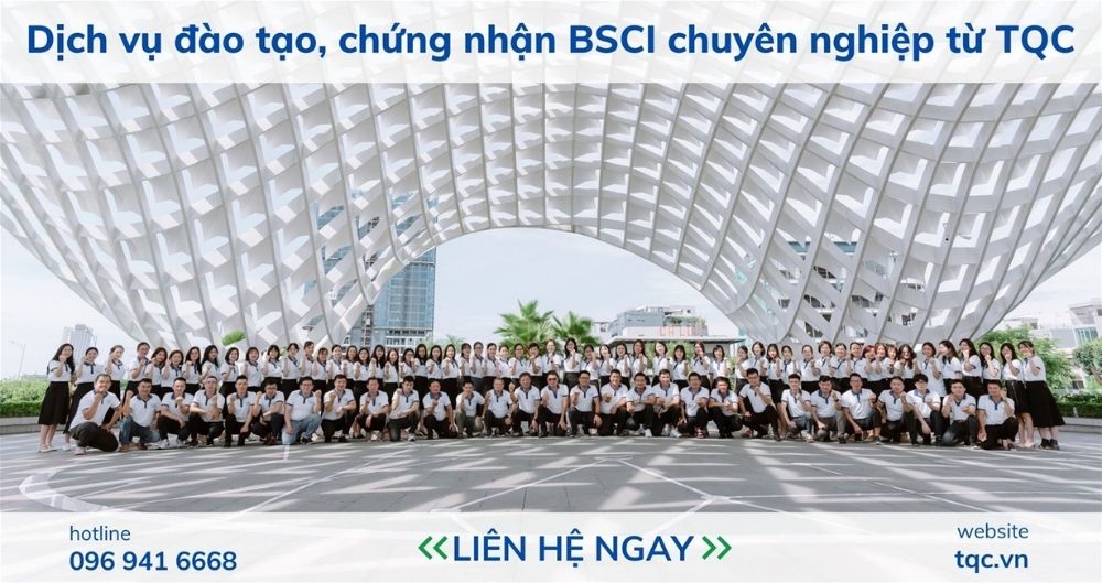 Dịch vụ đào tạo, chứng nhận BSCI