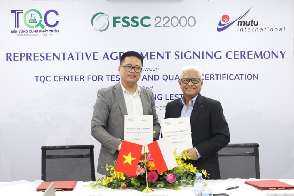 tqc và đối tác chứng nhận fssc 22000