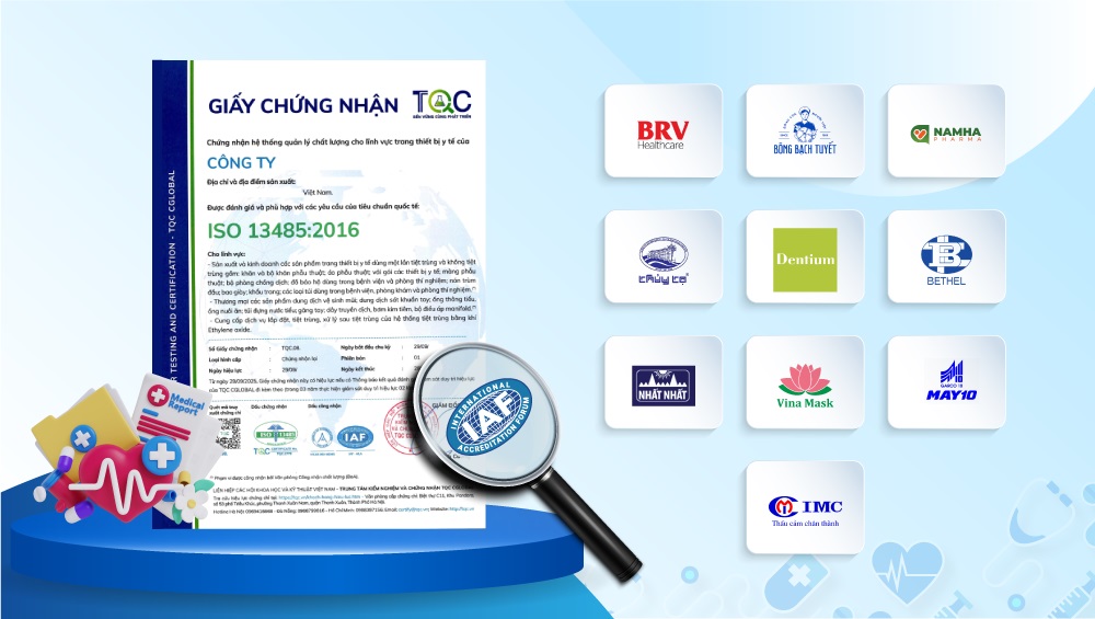 giấy chứng nhận iso 13485