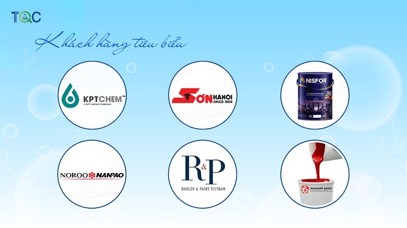 Khách hàng tiêu biểu chứng nhận hợp quy hóa chắt