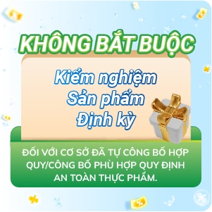 Không bắt buộc kiểm nghiệm sản phẩm định kỳ