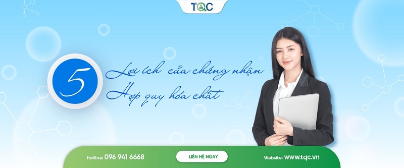 Top 5 lợi ích hợp quy hóa chất