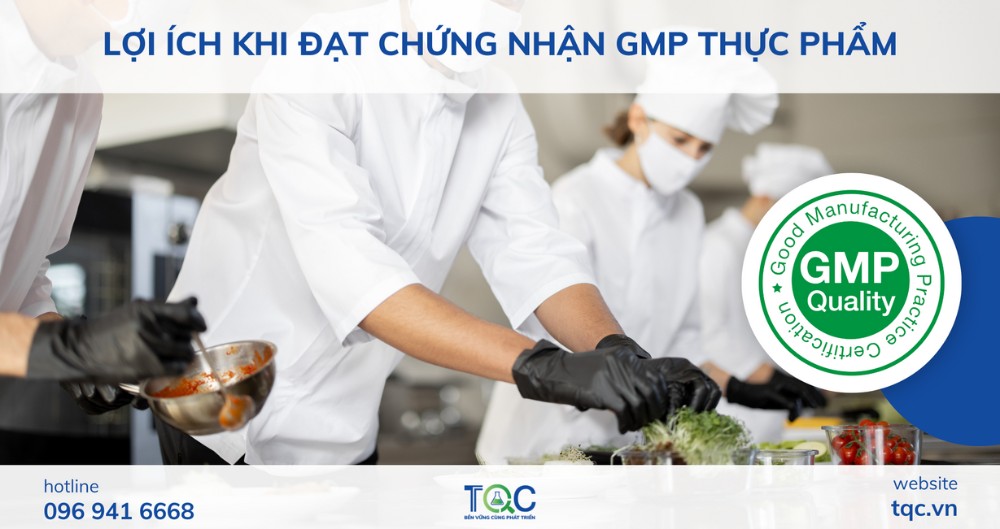 Lợi ích chứng nhận GMP