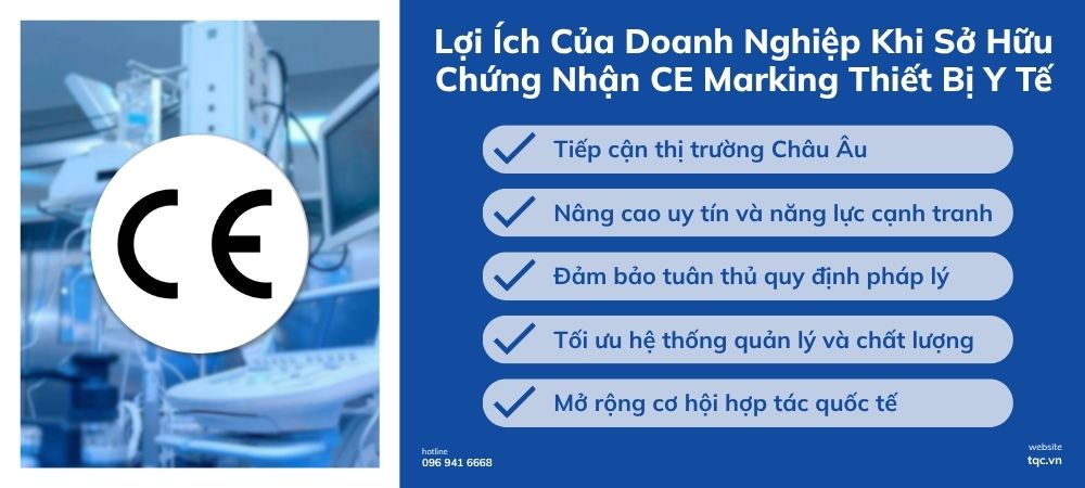 Lợi ích của doanh nghiệp khi sở hữu chứng nhận CE Marking dành cho thiết bị y tế