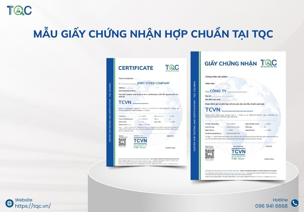 mau giay chung nhan hop chuan thuc an thuy san