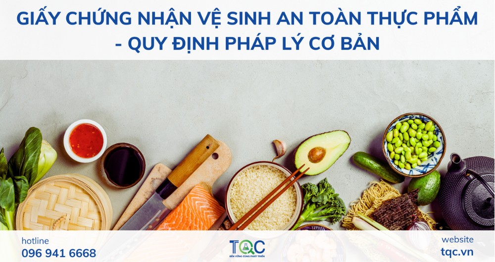 Giấy chứng nhận An toàn vệ sinh thực phẩm 