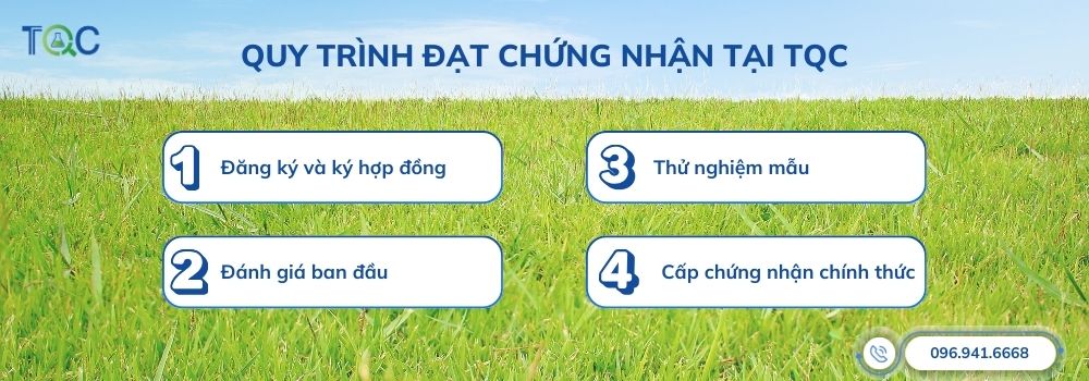 quy trinh chung nhan hop chuan vi sinh