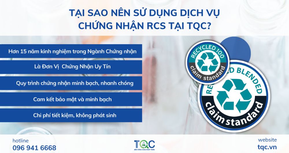 Tại sao chứng nhận RCS 