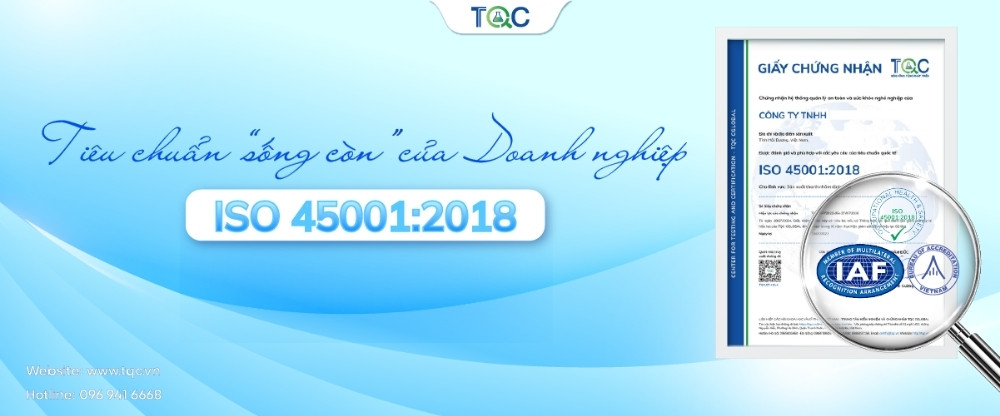 Tiêu chuẩn chứng nhận iso 45001