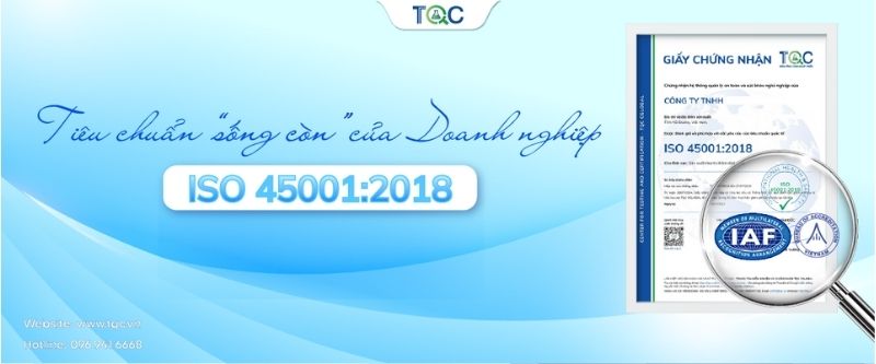 Tiêu chuẩn chứng nhận iso 45001