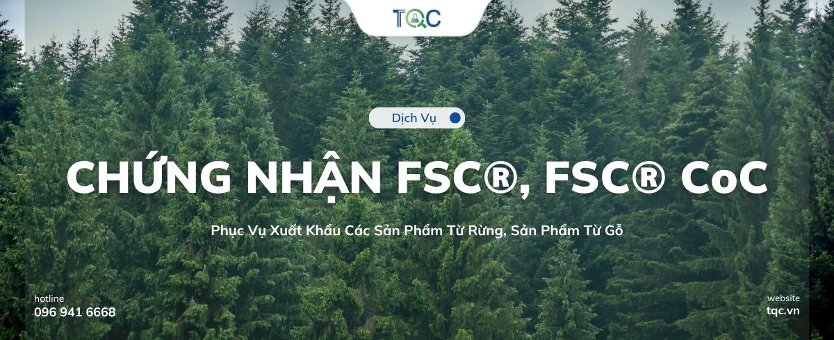 TQC - Dịch vụ chứng nhận FSC® CoC  