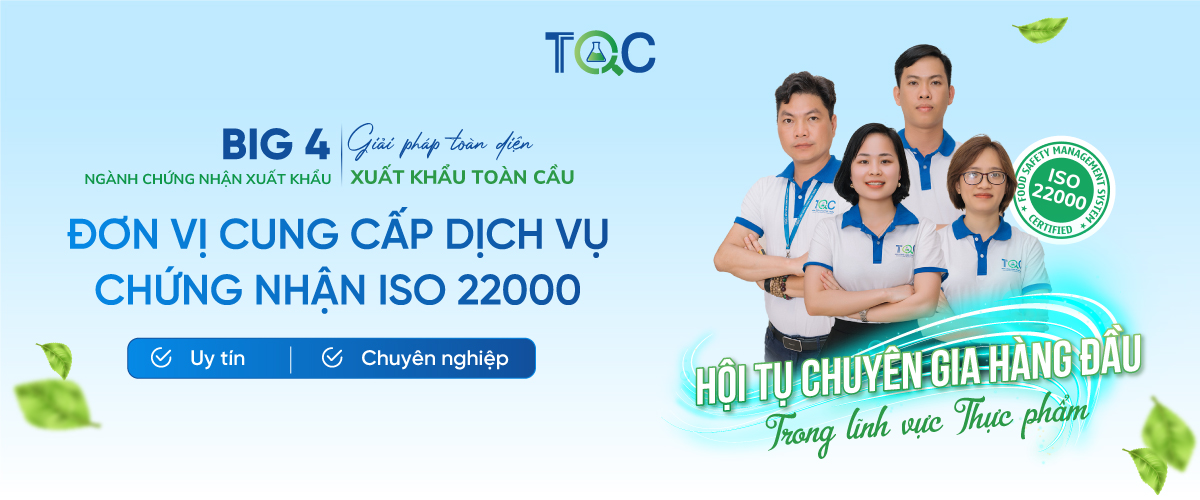 Dịch vụ chứng nhận ISO 22000