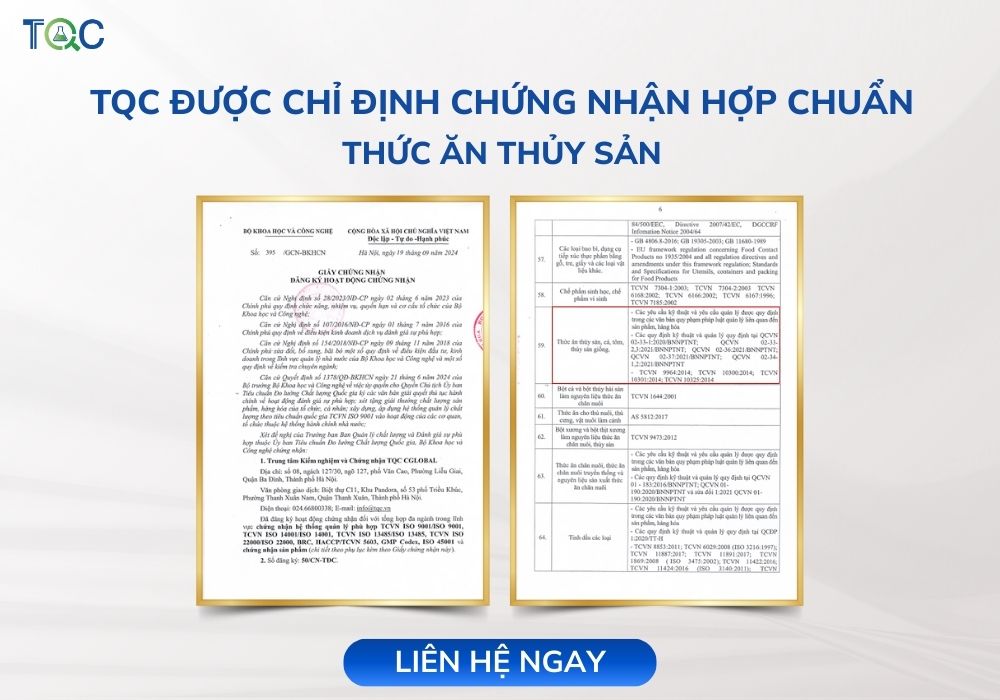 TQC duoc phep chung nhan hop chuan